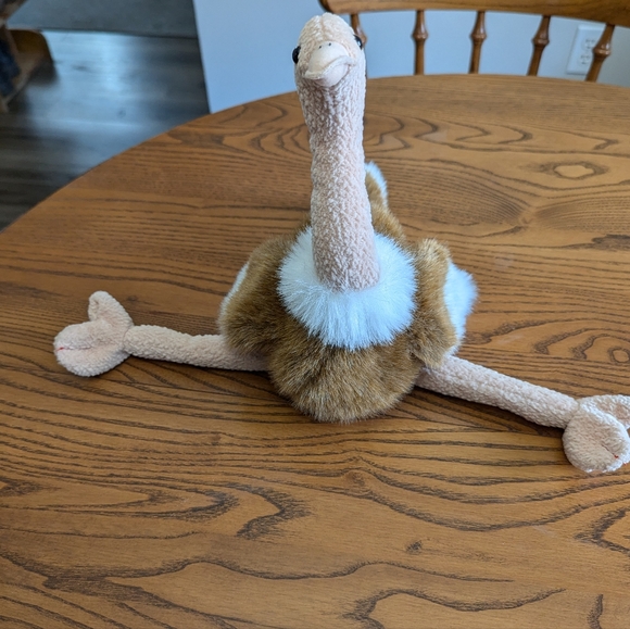 COPY - TY Beanie Buddies Collection. Stretch the Ostrich. 1998. 100% Tylon shel… - Picture 2 of 6